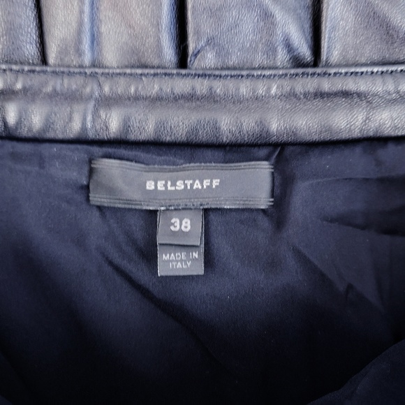 🚫SOLD🚫 Belstaff Pleated Leather Skirt - Picture 7 of 8